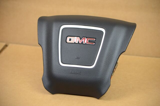 2015 2016 2017 2018 GMC Sierra 1500 Steering Wheel Airbag Used OEM Black